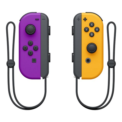 Gamepad Nintendo 10002888 SWITCH Joy con L R Wireless Viola e Arancion