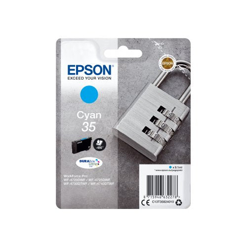 Cartuccia stampante Epson NET35824BL DURABRITE T35