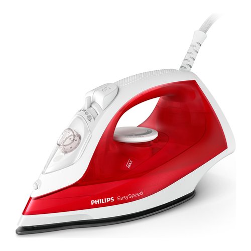 Philips Ferro stiro vapore EASYSPEED NonStick Rosso e Bianco GC1742/40 2000W