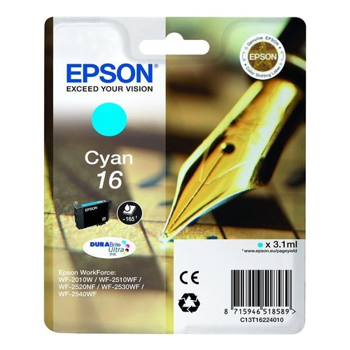 Cartuccia stampante Epson C13T16224020 DURABRITE T16