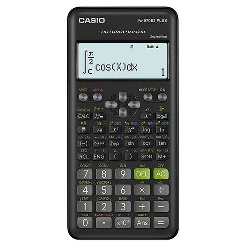 Calcolatrice Casio FX 570ES Plus 2 FX SERIES Natural Textbook Display