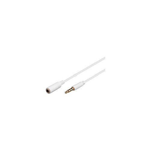 Cavo Jack 3.5 Goobay 62362 Icoc Mf020W Bianco Bianco