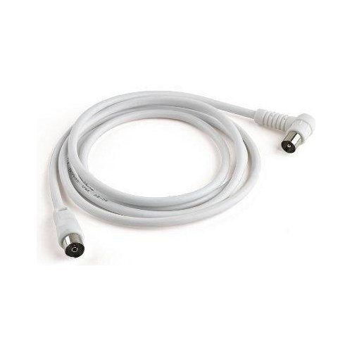 Cavo antenna Meliconi ANT2M90 Aerial Plug 90 Cable con Adattatore M M