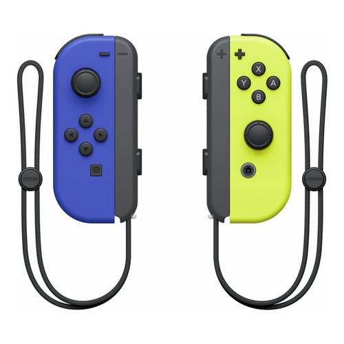 Gamepad Nintendo 10002887 SWITCH Joy con L R Wireless Blu e Giallo Blu