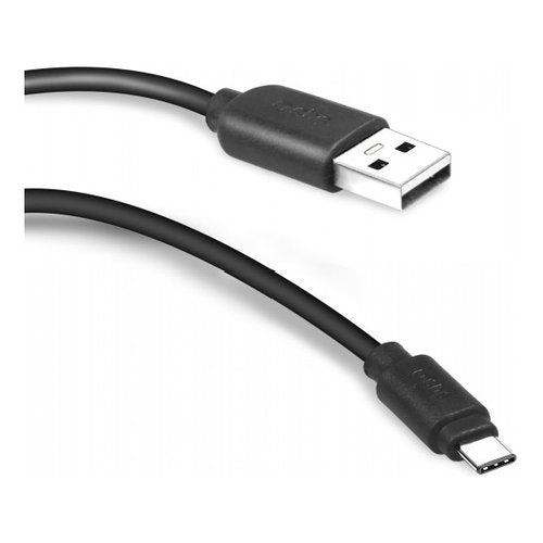 Cavo USB C Sbs TECABLEMICROC15K CHARGING DATA CABLE 2.0 Black Black
