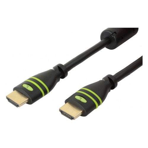 Cavo HDMI Techly ICOC HDMI FR 150 4K con Ethernet Nero Nero