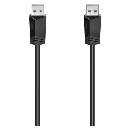 Cavo USB Hama 00200601 2.0 Black Black