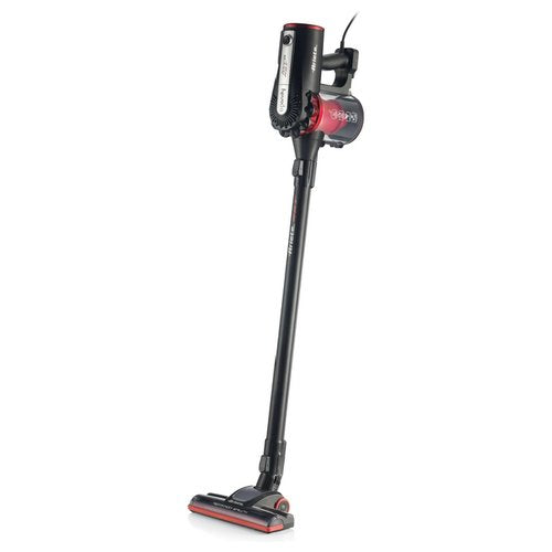 Ariete 2759 Handy Force RBT - Scopa Elettrica con Filo - Aspirapolvere e Aspirabriciole - Tecnologia Ciclonica Senza Sacco - 2 Spazzole - 600 Watt