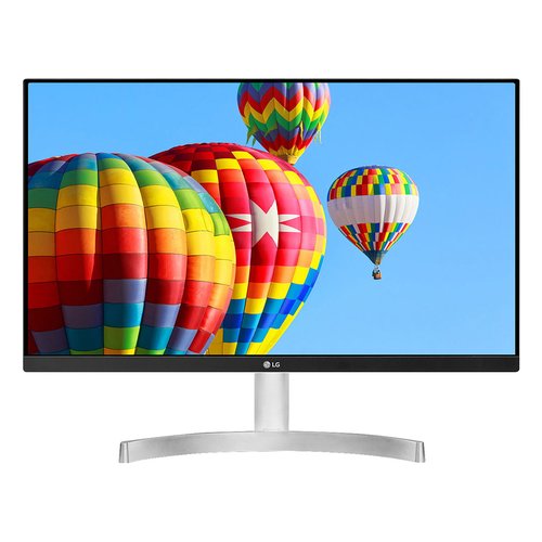 Monitor Lg 24MK600M W AEU SERIE MK600M Silver e White Silver e White