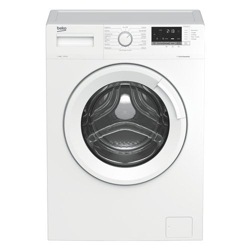 Beko Lavatrice 8Kg WUX81232WI IT, Centrifuga 1200 giri, classe C, Bianco