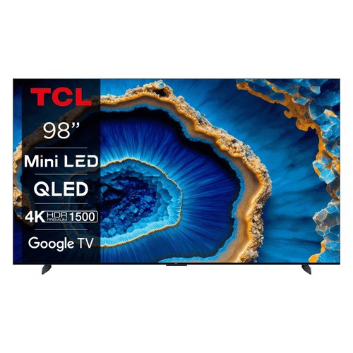 Tv Tcl 98C805 C805 SERIES Smart TV UHD MiniLed Dark silver