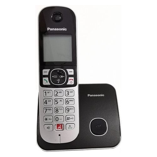 Cordless Panasonic KX TG6851JTB Dect Black e Silver Black e Silver