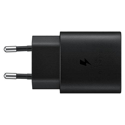 Caricabatterie Samsung EP TA800NBEGEU SUPER FAST CHARGING 25W Black Bl