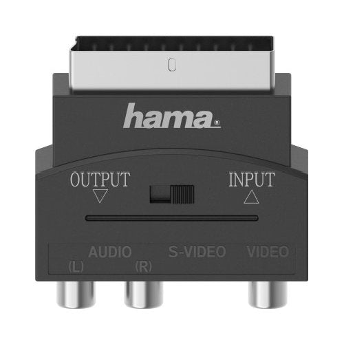 Adattatore video Hama 00205268 Video Adapter, S Vhs Socket 3 Rca Socke