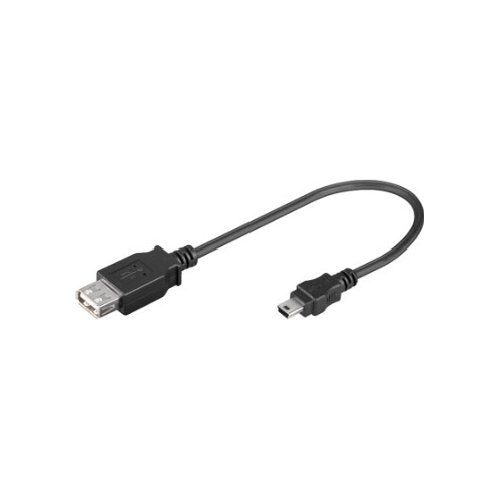 Cavo USB Goobay 95006 Icoc Musb Af 002 Black Black