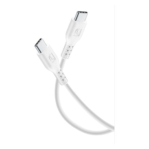 Cavo USB C Cellular Line USBDATAC2CTAB3MW POWER CABLE Data Bianco Bian