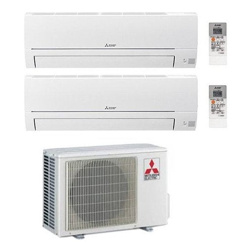 Condizionatore fisso dual Mitsubishi Msz Hr 35+35 White White