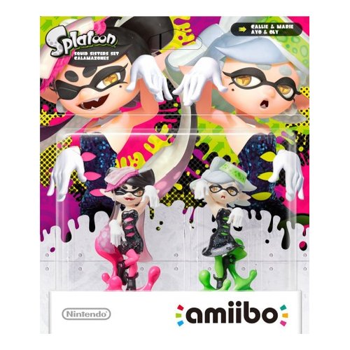 Personaggio interattivo Nintendo 2002366 AMIIBO Splatoon Callie e Mari