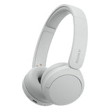 Sony Cuffie Bluetooth wireless WH-CH520 - Durata della batteria fino a 50 ore con ricarica rapida, stile on-ear - Bianco