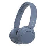 Sony Cuffie Bluetooth wireless WH-CH520 - Durata della batteria fino a 50 ore con ricarica rapida, stile on-ear - Blu