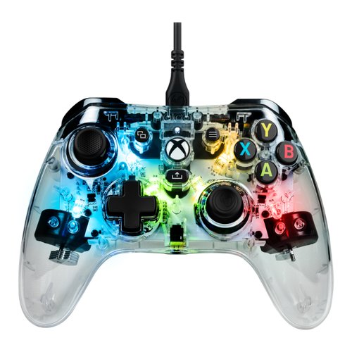 Gamepad Nacon XBXEVOL XPROLIGHT XBOX Evol X Pro Wired Clear Clear