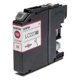 Brother LC223M cartuccia d'inchiostro 1 pz Originale Magenta
