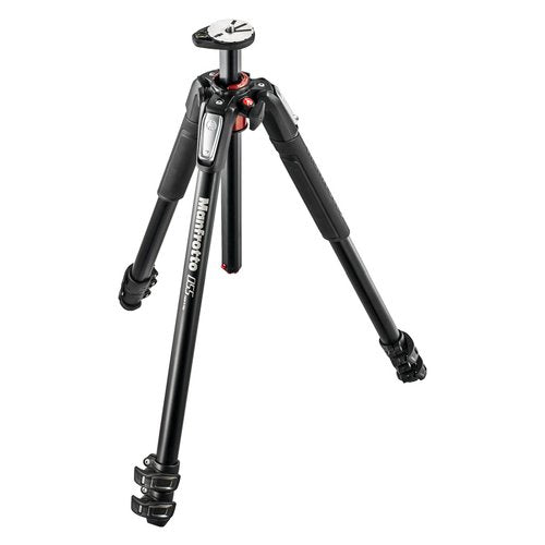 Manfrotto MT055XPRO3 treppiede Fotocamere digitali/film 3 gamba/gambe Nero