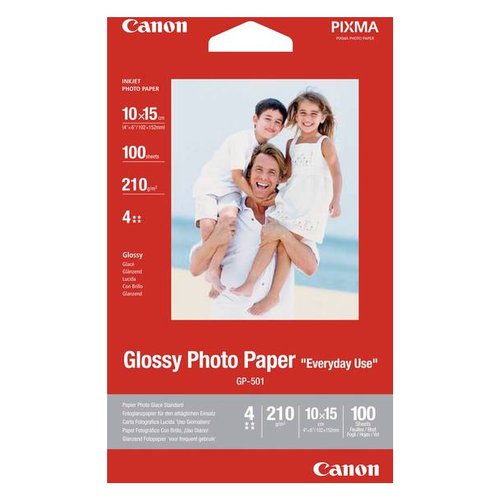 Carta fotografica Canon 0775B003 Glossy Photo Paper Everyday Use Gp 50