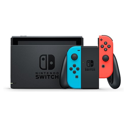 Console videogioco Nintendo 10010738 SWITCH Verisone 1.1 Neon red e Ne