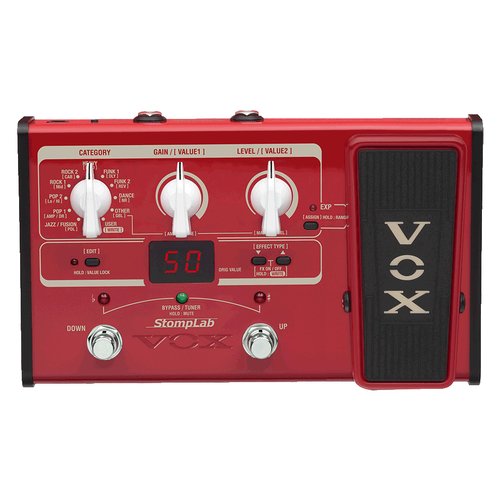 Multieffetto basso Vox SL2B STOMPLAB 2B Red Red