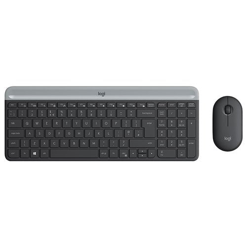 Tastiera e mouse Logitech 920 009196 MK SERIES Mk470 Slim Combo Graphi