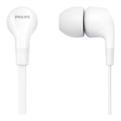 Auricolari microfono filo Philips TAE1105WT 00 White White