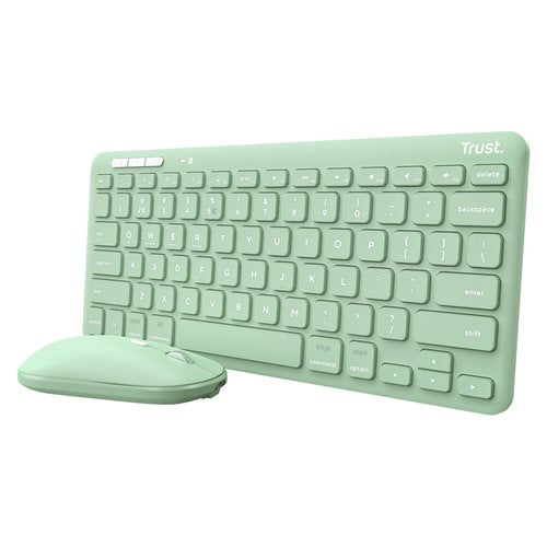 Tastiera e mouse Trust 24943 LYRA Wireless Green