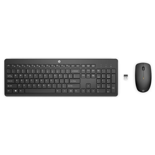 Tastiera e mouse Hp 18H24AA 230 Combo Black