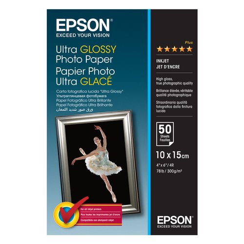 Carta fotografica Epson C13S041943 Ultra Glossy Photo Paper