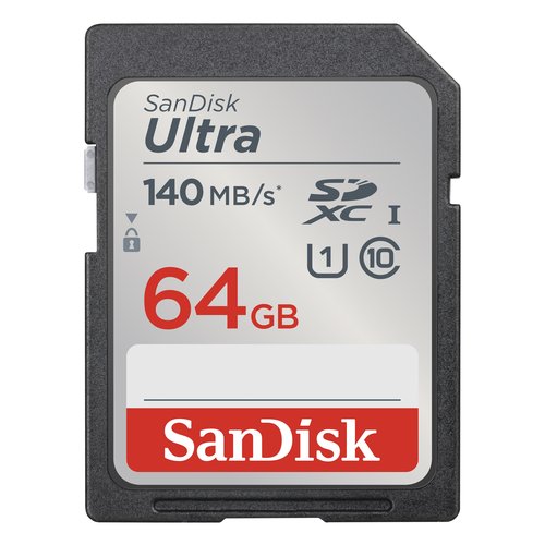 Scheda di memoria SD Sandisk SDSDUNB 64GB GN6IN ULTRA