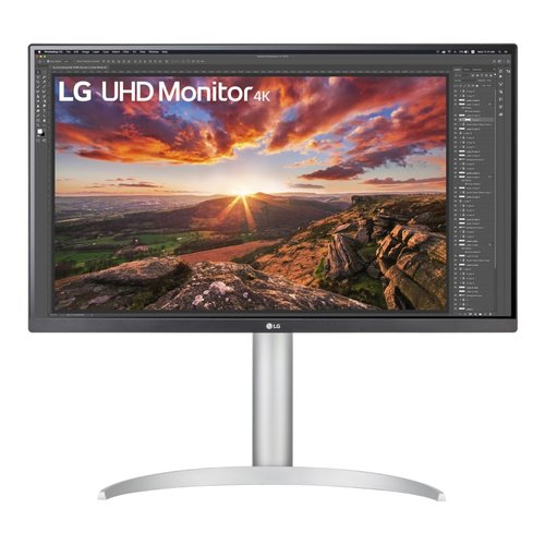 Monitor Lg 27UP85NP W BEU SERIE UP85NP Pivot UHD Silver e White Silver