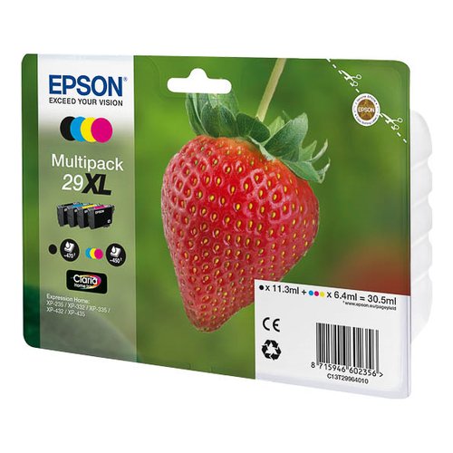 Set cartucce stampante Epson C13T29964022 Multipack T29 Xl