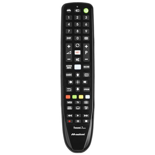 Telecomando tv Meliconi 806074 GUMBODY Personal 3 Plus per Sony Nero