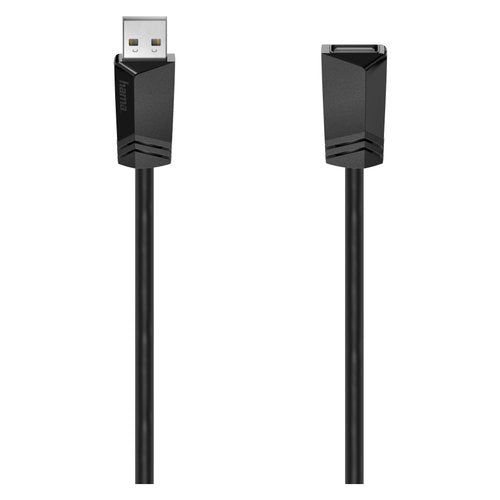 Cavo USB Hama 00200621 2.0 Extension Black Black