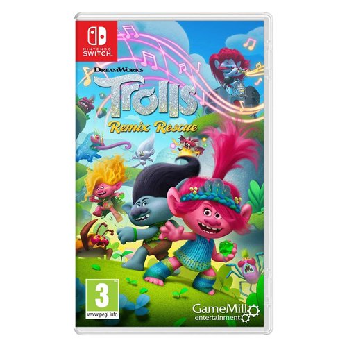 Videogioco GameMill Entertainment TRO NSW EU SWITCH Trolls Remix Rescu