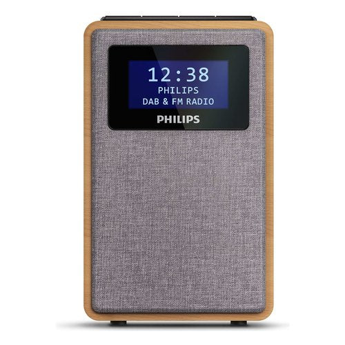 Radio Philips TAR5005 10 Dab+ Legno e Silver