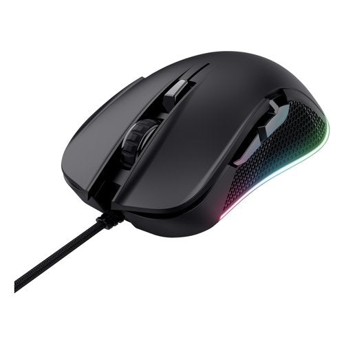 Mouse Trust 24729 GXT 922 Ybar Eco RGB Black Black