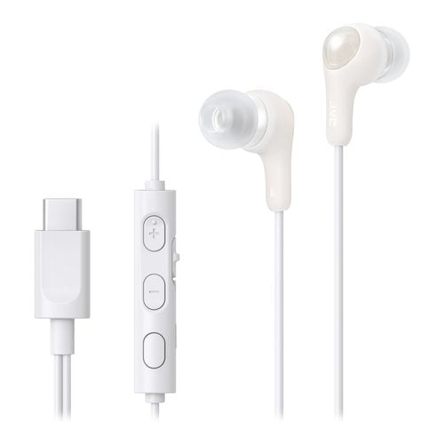 Auricolari microfono filo Jvc HA FR9UC W U GUMY HA FR9UC W U White Whi