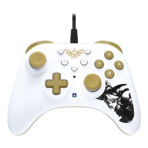 Gamepad Hori NSW 463U SWITCH Horipad Turbo Wired Zelda Edition White e