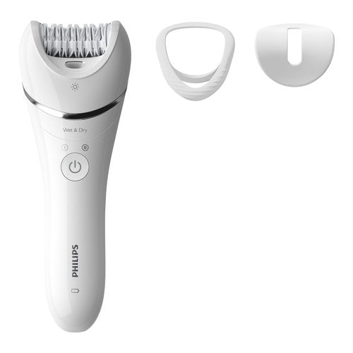 Epilatore Philips BRE700/00 Serie 8000 Wet&Dry Bianco