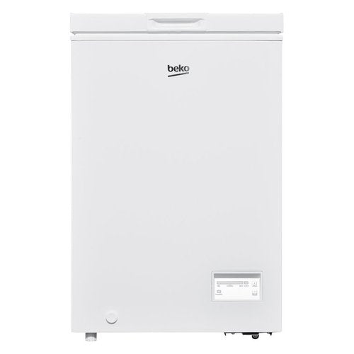 Beko Congelatore a pozzetto orizzontale 98L CF100WN, 1 cestello, Congelamento rapido, Statico, Classe F, Bianco