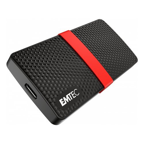 SSD esterno Emtec ECSSD1TX200 POWER PLUS X200 Black e Red