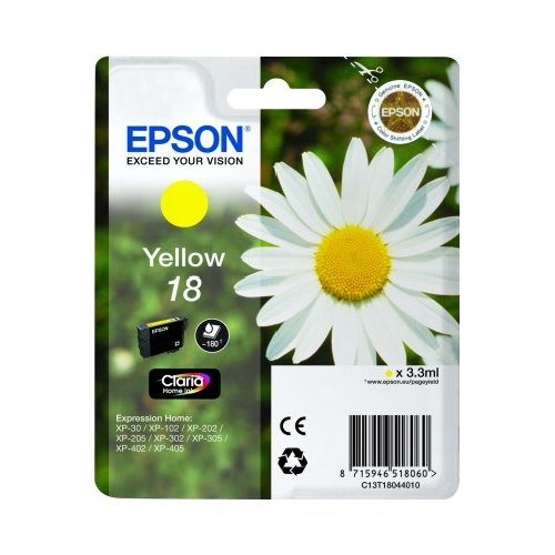 Cartuccia stampante Epson C13T18044020 CLARIA T18