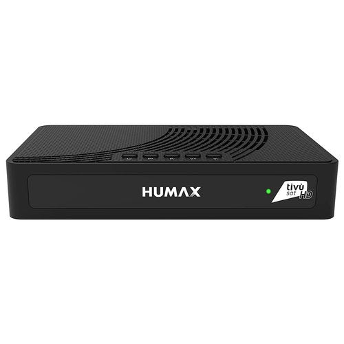 Decoder Humax 5001735 TIVUMAX HD 3601S2 Lite + Tessera Tivùsat Hd Blac